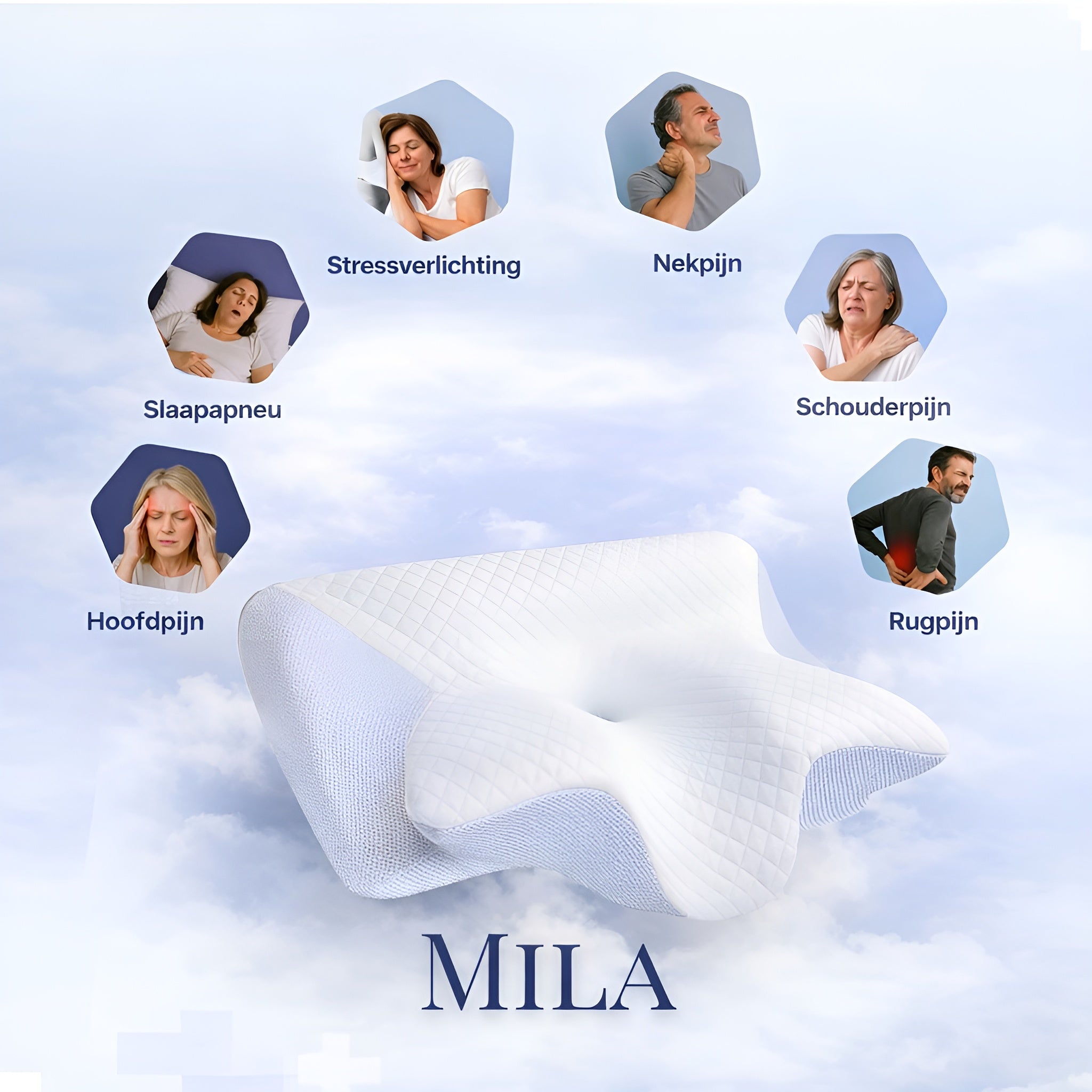 OrthoSleep™ – Verlichting voor nek en schouders