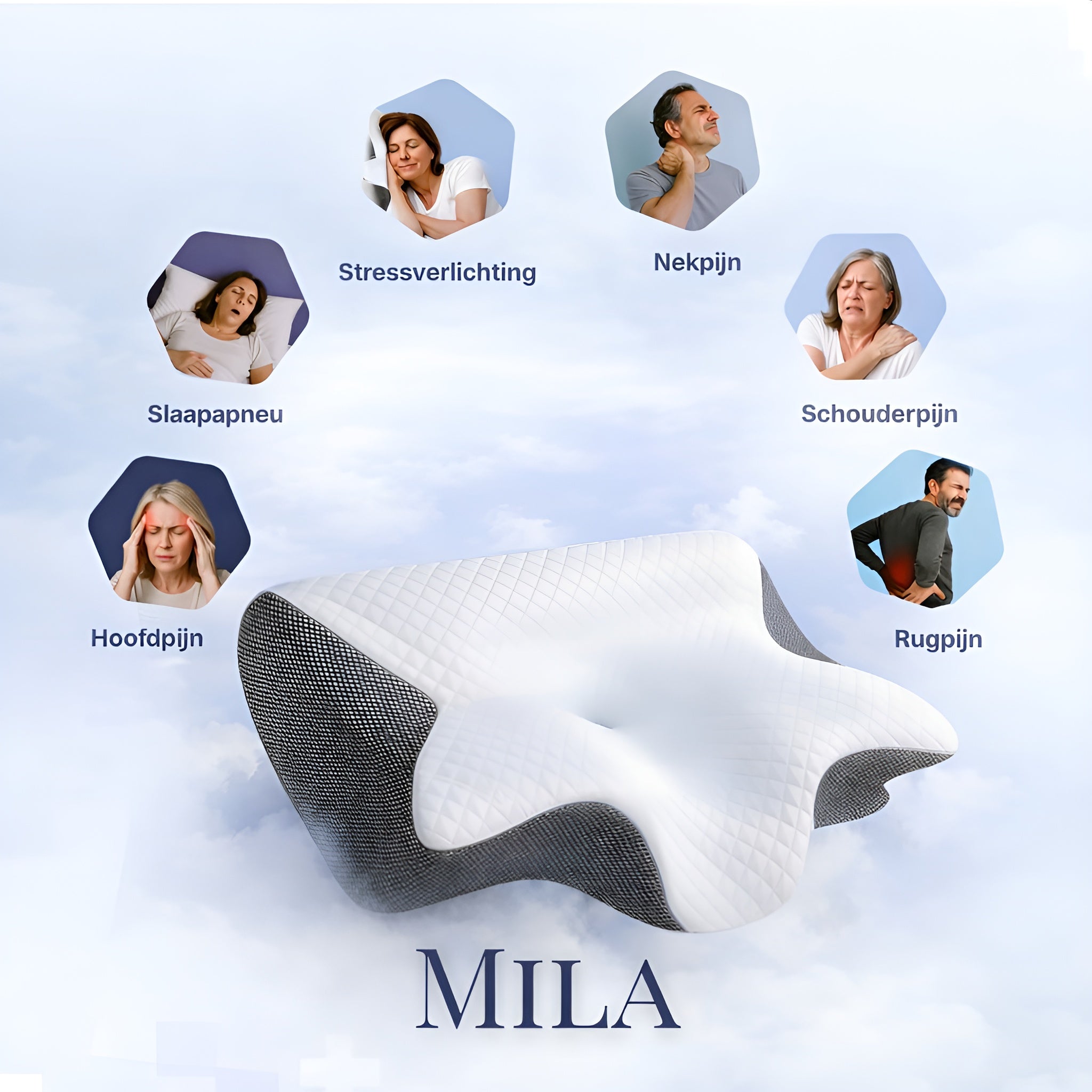 OrthoSleep™ – Verlichting voor nek en schouders