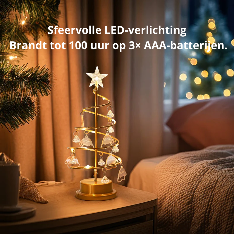 Familieboom | Mooie Gepersonaliseerde Kerstboomlamp
