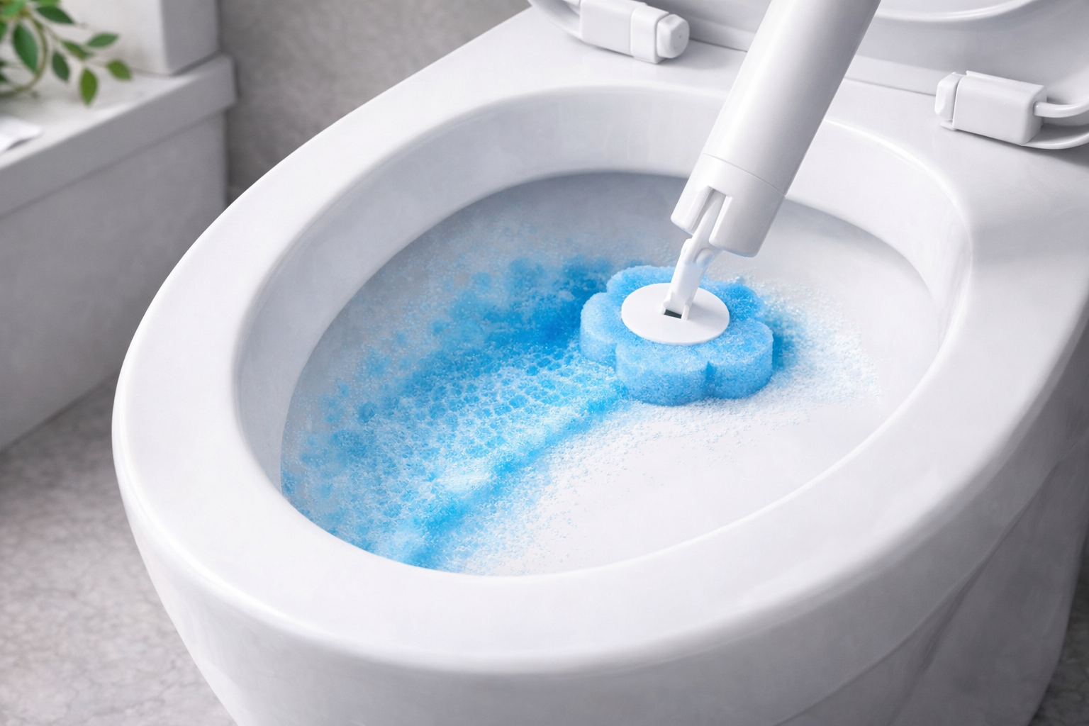 Hygiënix™ Toiletborstel met Navulkoppen