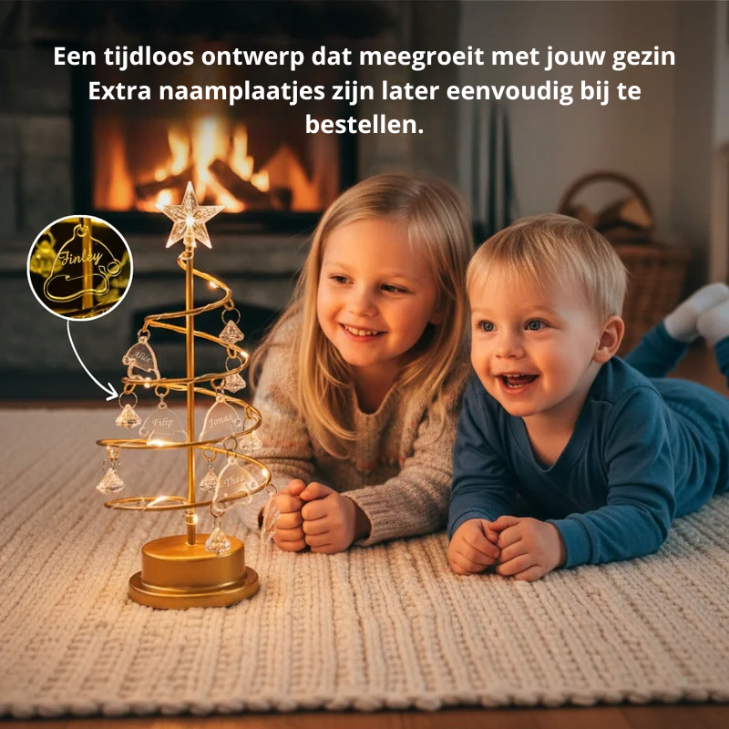 Familieboom | Mooie Gepersonaliseerde Kerstboomlamp
