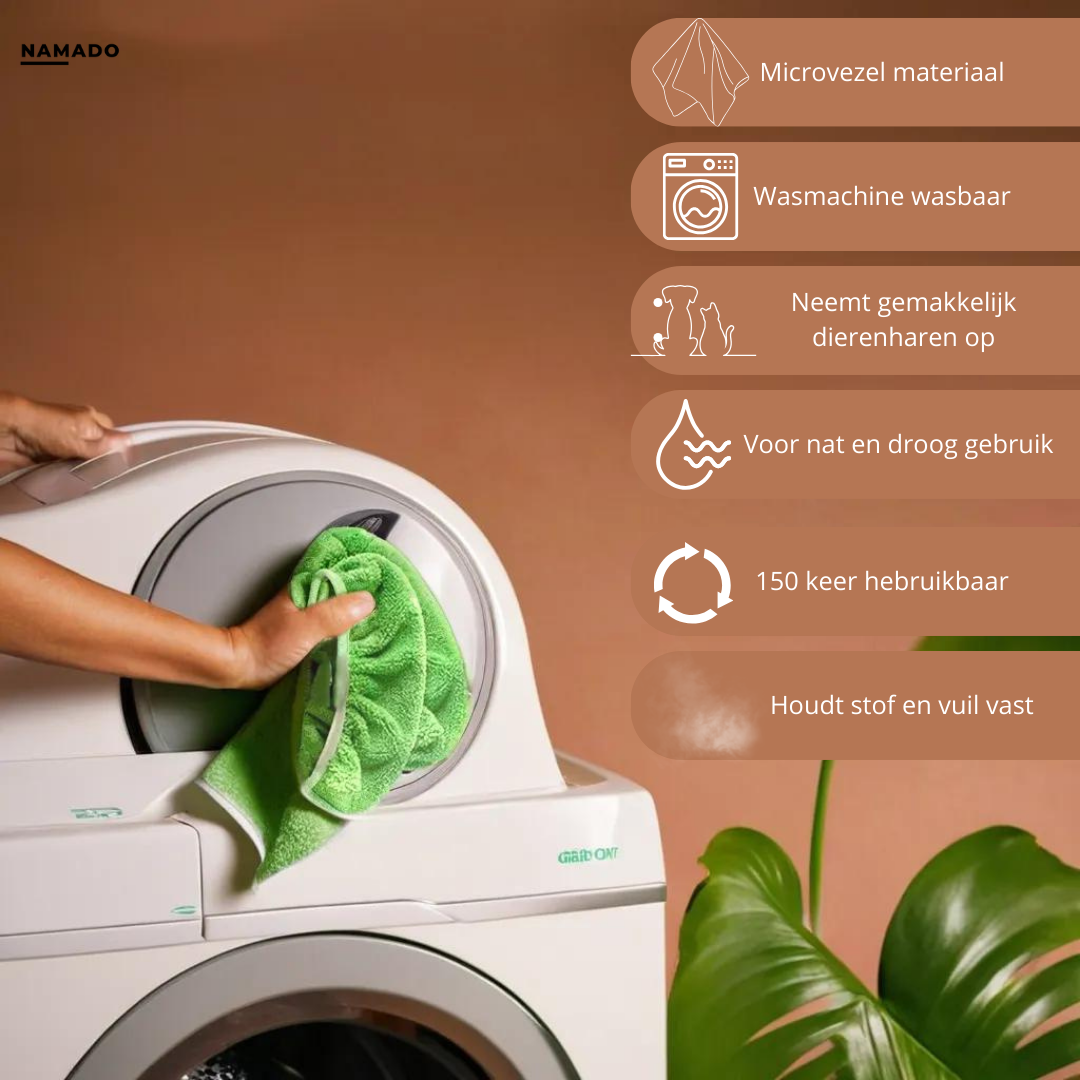 Mila GreenSweep™ - Herbruikbare mop voor Swiffer