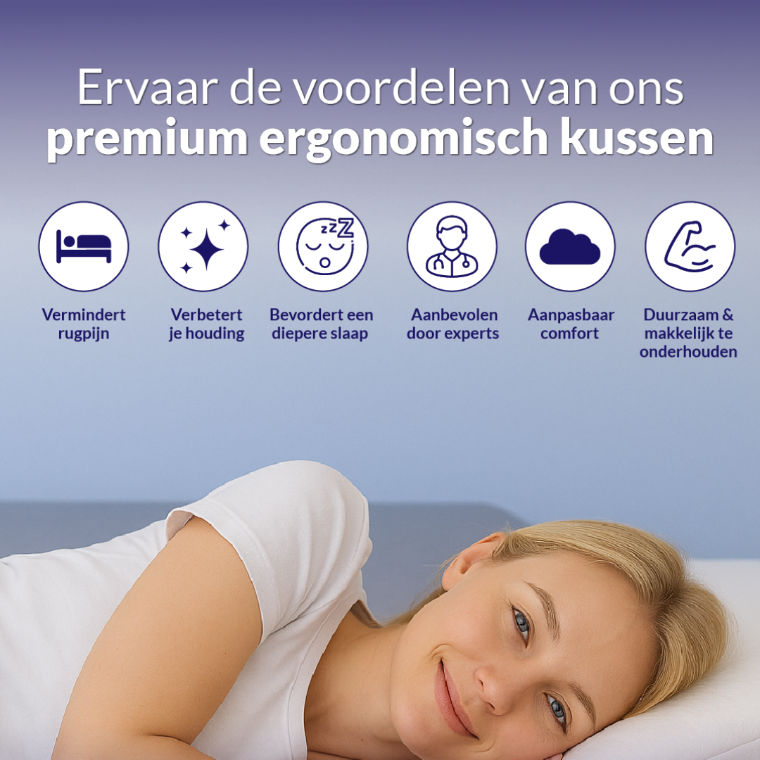 OrthoSleep™ – Verlichting voor nek en schouders