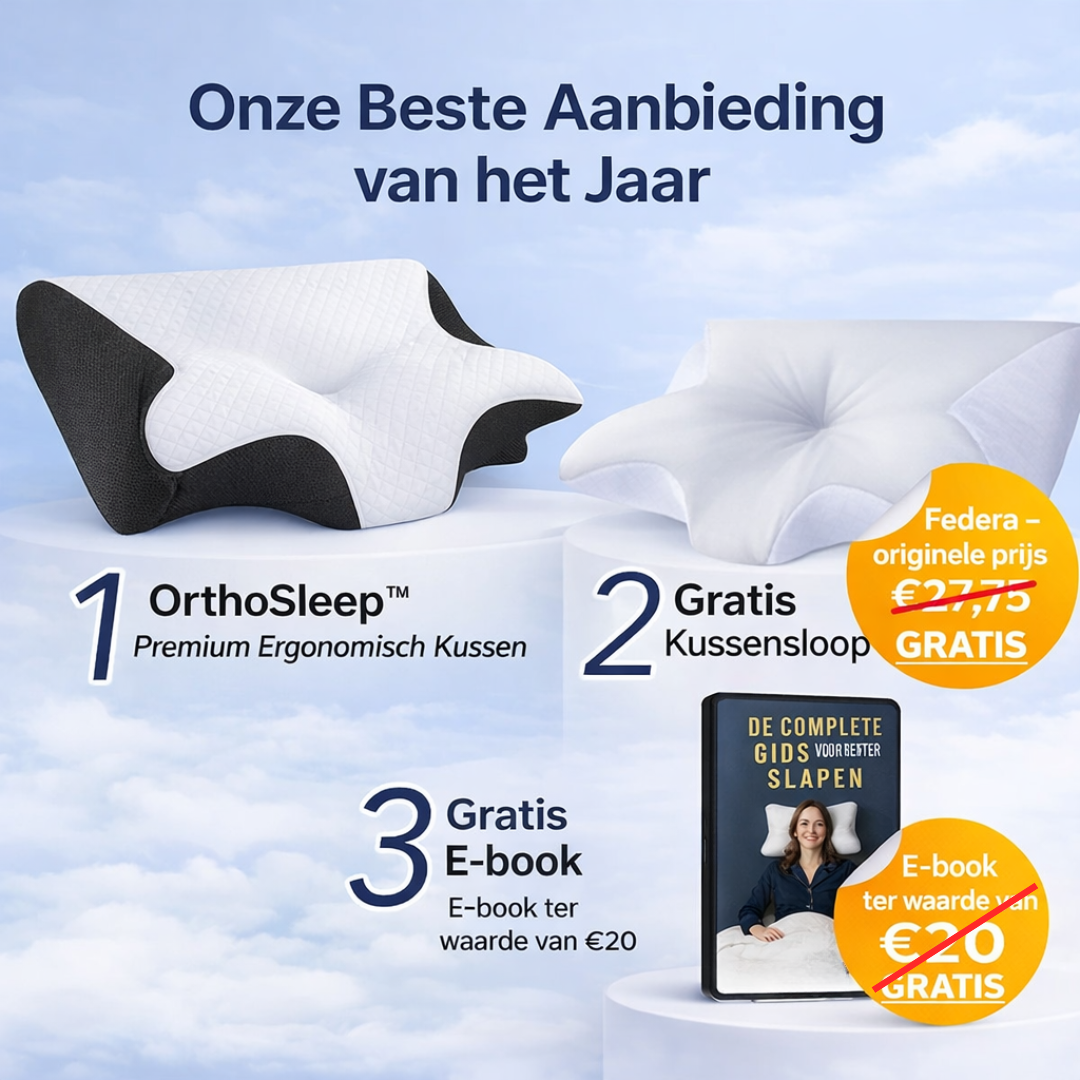 OrthoSleep™ – Verlichting voor nek en schouders